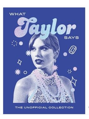 Anthropologie Taylor Swift What Celebrities Say Hardcover Book